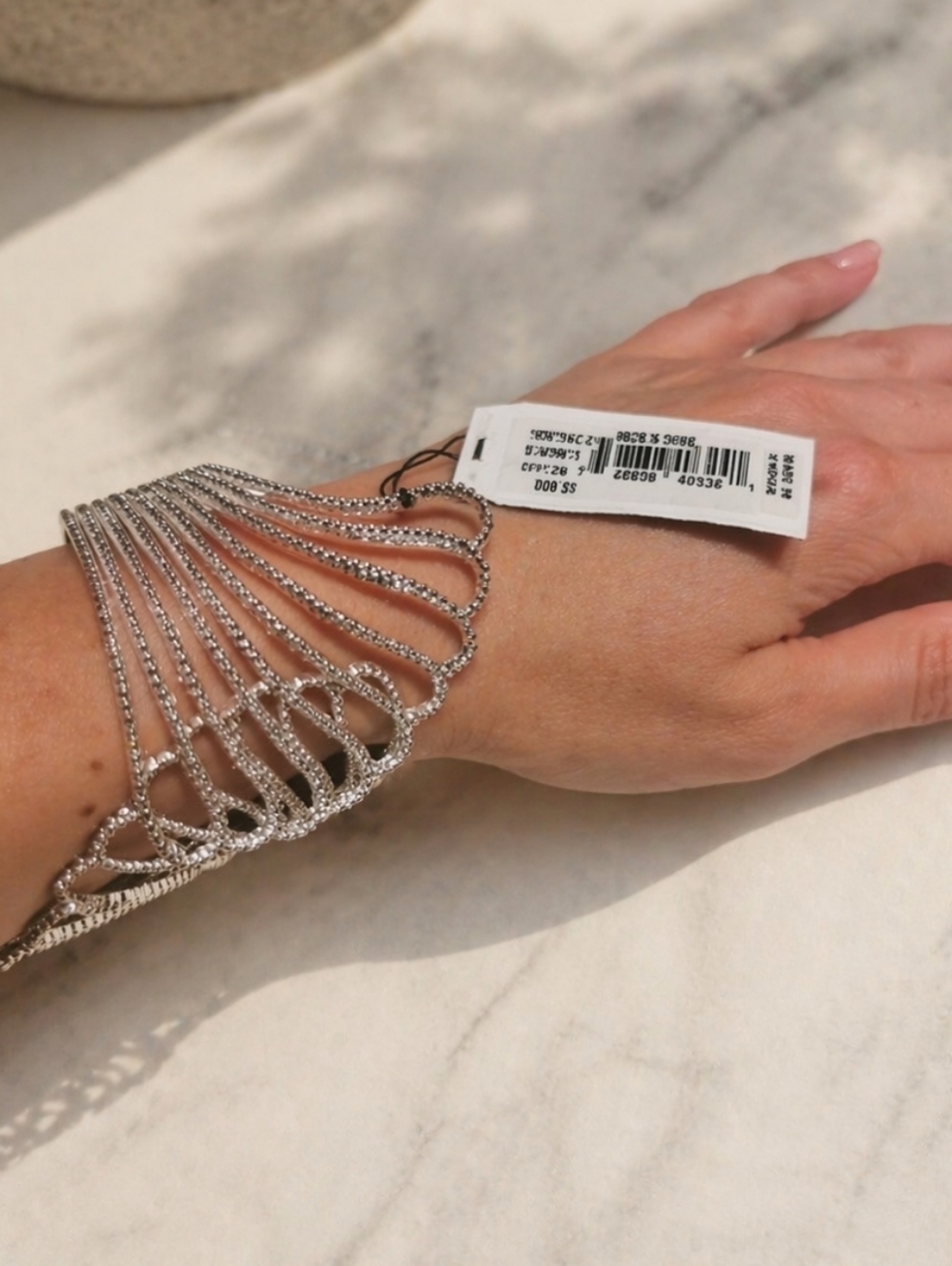 NWT Guess  Statement Piece Elegant Bride , Wedding Guest Bridesmaid Bracelet